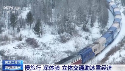 视频丨专列、雪假、滑雪场开板 北方各地迎来“冰雪热”
