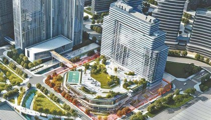 厦门北高铁站公交综合体项目主体封顶,提供保障性租赁房1499套