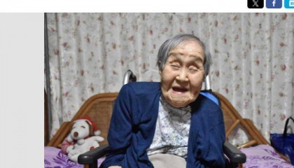 日本最长寿老人贺川滋子去世 享年115岁