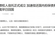 贾跃亭最新发声：加速偿还国内担保债务 争取早日回国