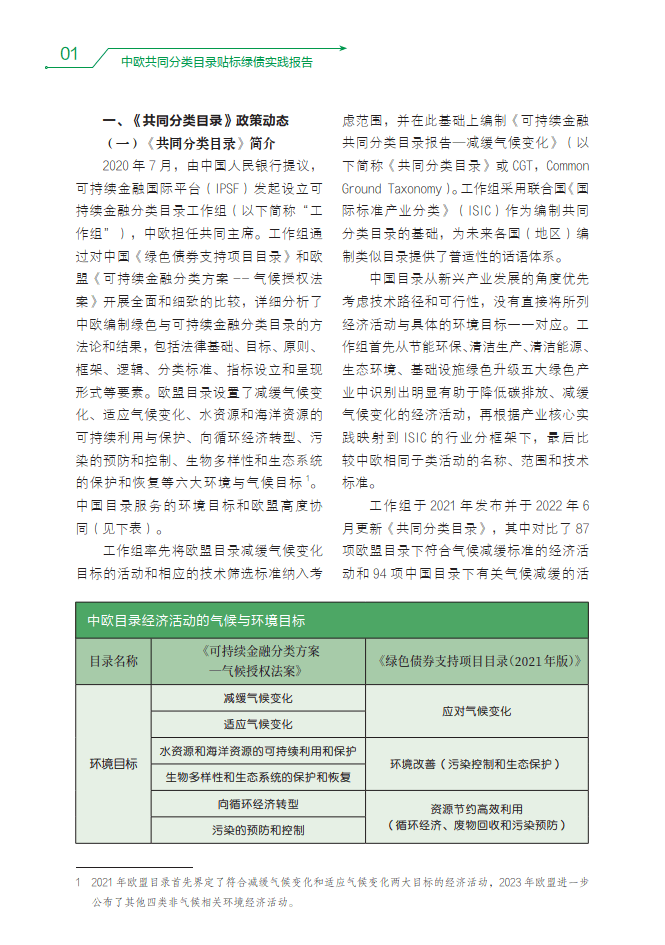 中欧共同分类目录贴标绿债实践报告（2023-2024）-中国外汇交易中心