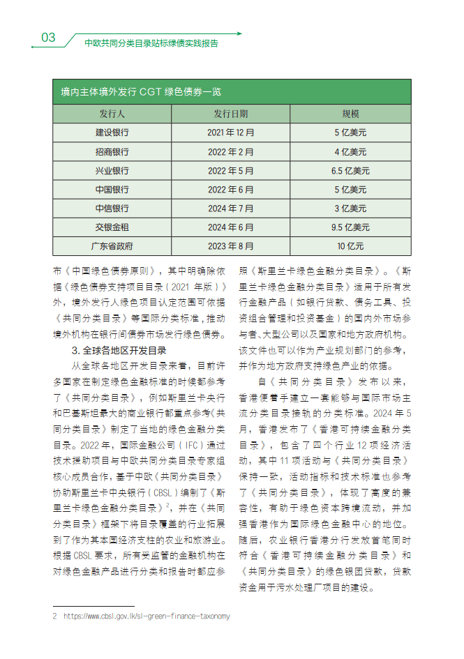 中欧共同分类目录贴标绿债实践报告（2023-2024）-中国外汇交易中心