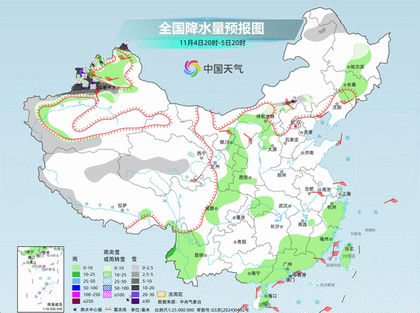注意防范！本周天气复杂多变 较强冷空气+大范围雨雪+台风