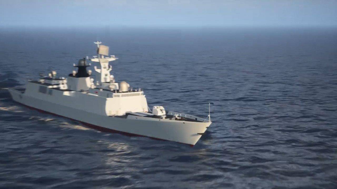 谁给的勇气？瑞典“击沉”052D驱逐舰，英国宣传打中国海军054A舰